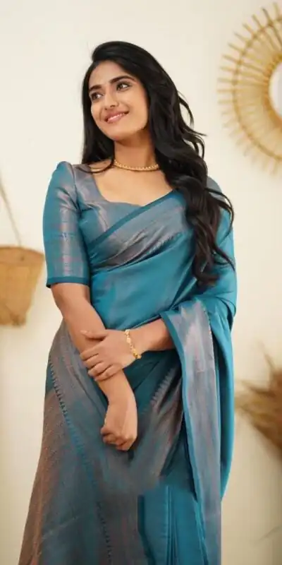 KP 4068 Blue Color Soft Lichi Silk Cloth Rich Pallu All Over Saree Events Casual, Wedding, Festive, Events Expected Delivery  4-6 Working Days @1349/ | Sarees, Bollywood Sarees, Creative Sarees, Designer Sarees, Embroidered Sarees, Ethnic Saree, Modern Digital sarees, Party Wear Sarees