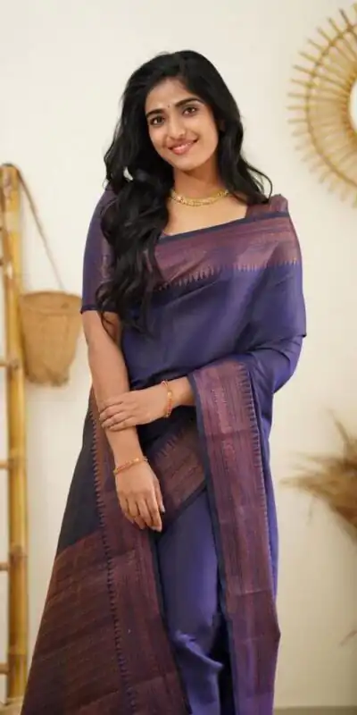 KP 4068 Violet Color Soft Lichi Silk Cloth Rich Pallu All Over Saree Events Casual, Wedding, Festive, Events Etc. Expected Delivery  4-6 Working Days @1349/- | Sarees, Bollywood Sarees, Creative Sarees, Designer Sarees, Embroidered Sarees, Ethnic Saree, Modern Digital sarees, Party Wear Sarees