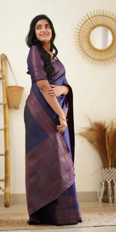 KP 4068 Violet Color Soft Lichi Silk Cloth Rich Pallu All Over Saree Events Casual, Wedding, Festive, Events Etc. Expected Delivery  4-6 Working Days @1349/- | Sarees, Bollywood Sarees, Creative Sarees, Designer Sarees, Embroidered Sarees, Ethnic Saree, Modern Digital sarees, Party Wear Sarees