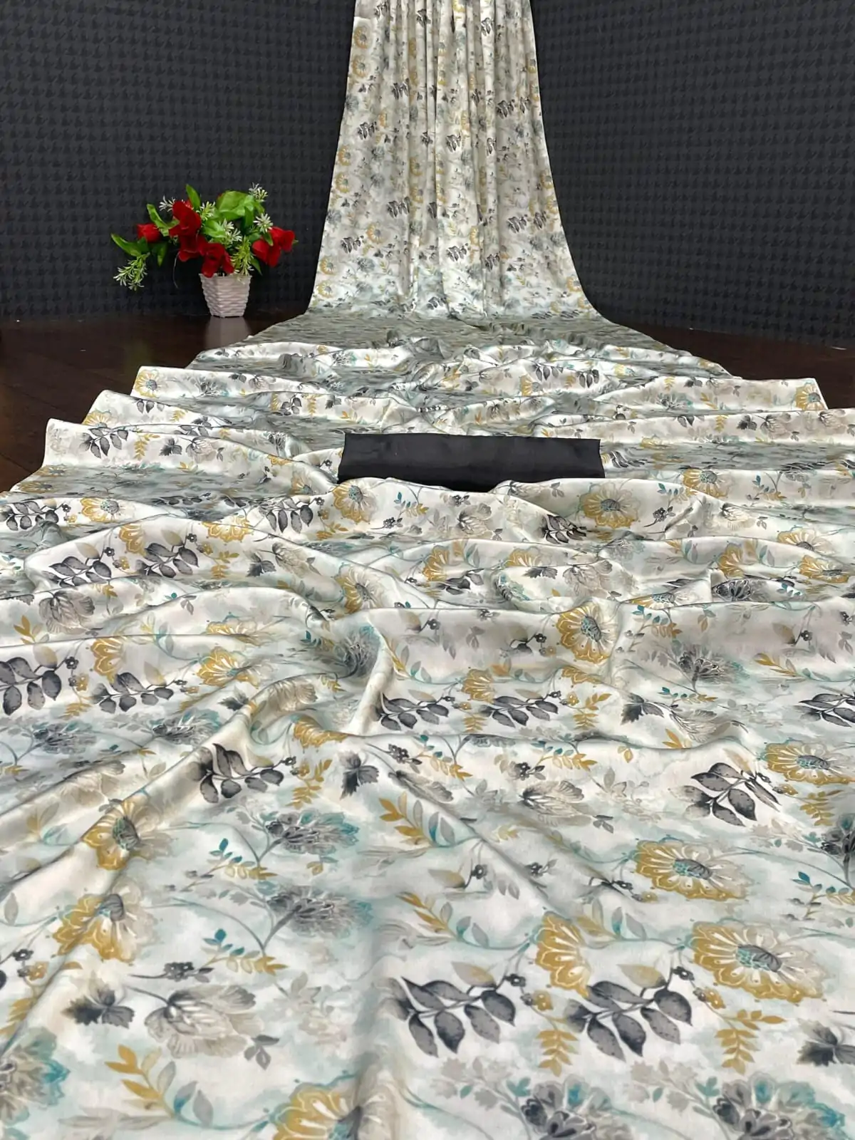 Veechis 6001 Cream Heavy Devsena Soft Silk Saree Digital Print Saree Casual, Party , Festive, Events Etc. Expected Delivery 4-6 Working Days @1499 | Sarees, Bollywood Sarees, Creative Sarees, Designer Sarees, Embroidered Sarees, Modern Digital sarees, Party Wear Sarees