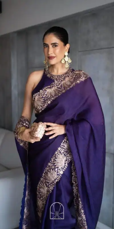 KD 461 Violet Color Faux Georgette Thread With Sequence Saree Casual, Party, Wedding, Festive, Events Etc.  Expected Delivery  4-6 Working Days @1949/- Only | Sarees, Bollywood Sarees, Creative Sarees, Designer Sarees, Embroidered Sarees, Ethnic Saree, Modern Digital sarees, Party Wear Sarees
