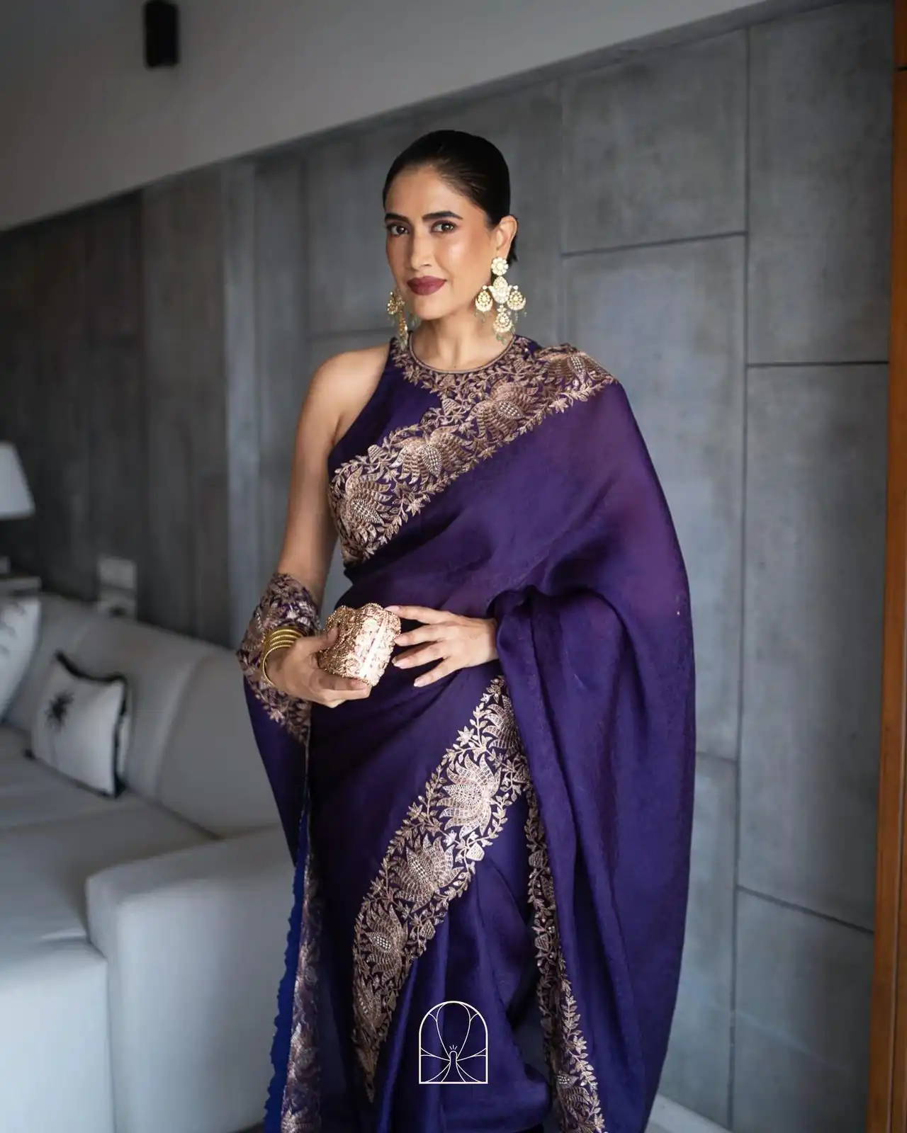 KD 461 Violet Color Faux Georgette Thread With Sequence Saree Casual, Party, Wedding, Festive, Events Etc. Expected Delivery 4-6 Working Days @1949/- Only | Sarees, Bollywood Sarees, Creative Sarees, Designer Sarees, Embroidered Sarees, Ethnic Saree, Modern Digital sarees, Party Wear Sarees