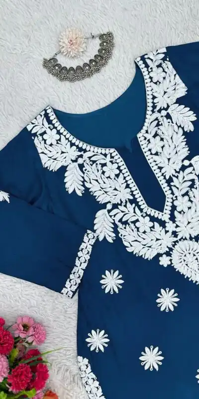 KD 1382 Blue Heavy Rayon Chain-Stitch Sequence Salwar Suit Casual, Party, Wedding, Festive, Events Etc. Expected Delivery 4-6 Working Days @1699/- | Salwar suit, Designer Suits, Casual Suits, Creative suits, Palazzo Suits, Party Wear Suits, Patiala Suits, Straight Suits