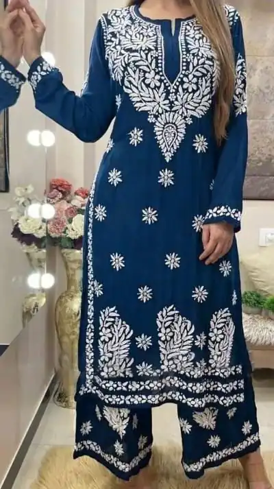 KD 1382 Blue Heavy Rayon Chain-Stitch Sequence Salwar Suit Casual, Party, Wedding, Festive, Events Etc.  Expected Delivery 4-6 Working Days @1699/- | Salwar suit, Designer Suits, Casual Suits, Creative suits, Palazzo Suits, Party Wear Suits, Patiala Suits, Straight Suits