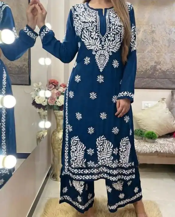 KD 1382 Blue Heavy Rayon Chain-Stitch Sequence Salwar Suit Casual, Party, Wedding, Festive, Events Etc. Expected Delivery 4-6 Working Days @1699/- | Salwar suit, Designer Suits, Casual Suits, Creative suits, Palazzo Suits, Party Wear Suits, Patiala Suits, Straight Suits