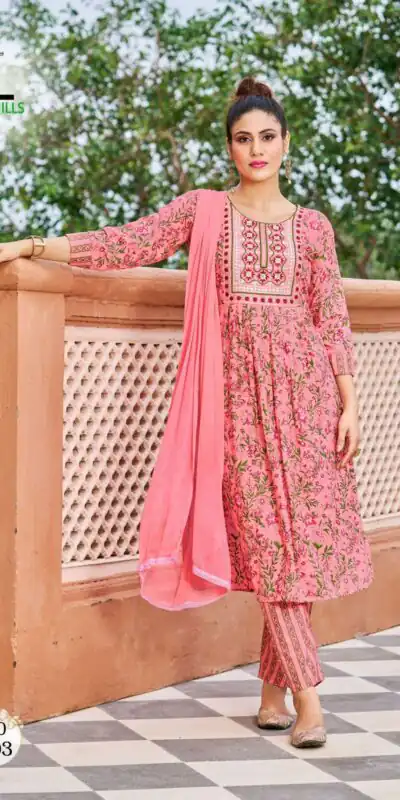 INLI Kiara Pink Color Heavy Rayon With Embroidery Work Kurti Casual, Wedding, Party, Festive, Events Etc. Expected Delivery 4-6 Working Days @1799/- | Kurti, Bollywood Kurti, Creative Kurtis, Designer Kurti, Party Wear Kurti, Selfie Kurti