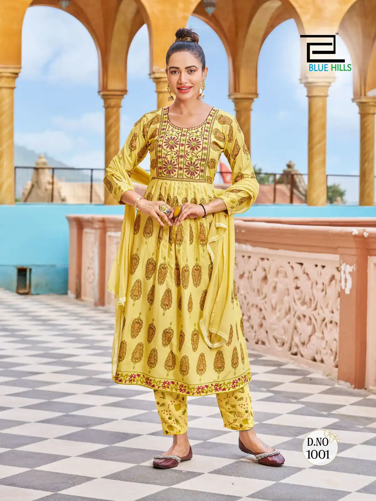 INLI Kiara Yellow Color Heavy Rayon With Embroidery Work Kurti Casual, Wedding, Party, Festive, Events Etc. Expected Delivery 4-6 Working Days @1799/- | Kurti, Bollywood Kurti, Creative Kurtis, Designer Kurti, Party Wear Kurti, Selfie Kurti
