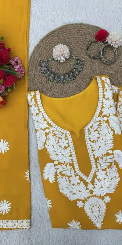 KD 1382 Yellow Heavy Rayon Chain-Stitch Sequence Salwar Suit Casual, Party, Wedding, Festive, Events Etc.  Expected Delivery 4-6 Working Days @1699/- | Salwar suit, Designer Suits, Casual Suits, Creative suits, Palazzo Suits, Party Wear Suits, Patiala Suits, Straight Suits