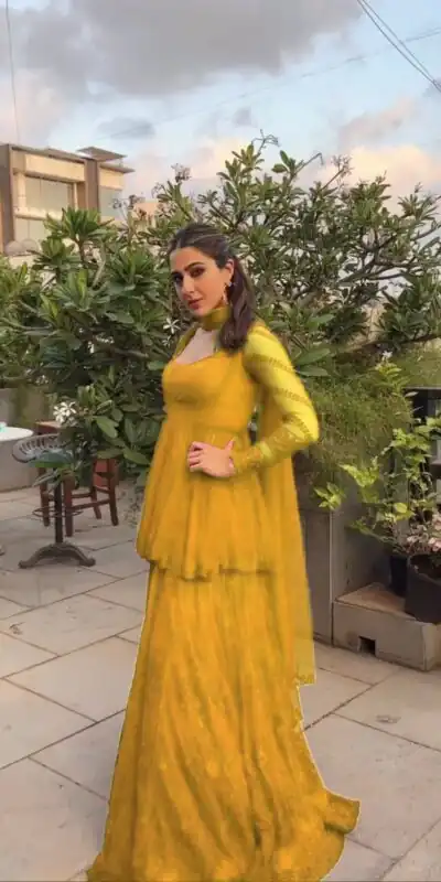 RTC 5545 Yellow Color Foix Georgette Embroidery Salwar Suit Wedding, Party, Festive, Events Etc. Expected Delivery 4-6 Working Days @1999/- | Jump Suits, Salwar suit, Designer Suits, Casual Suits, Creative suits, Palazzo Suits, Party Wear Suits, Patiala Suits, Straight Suits