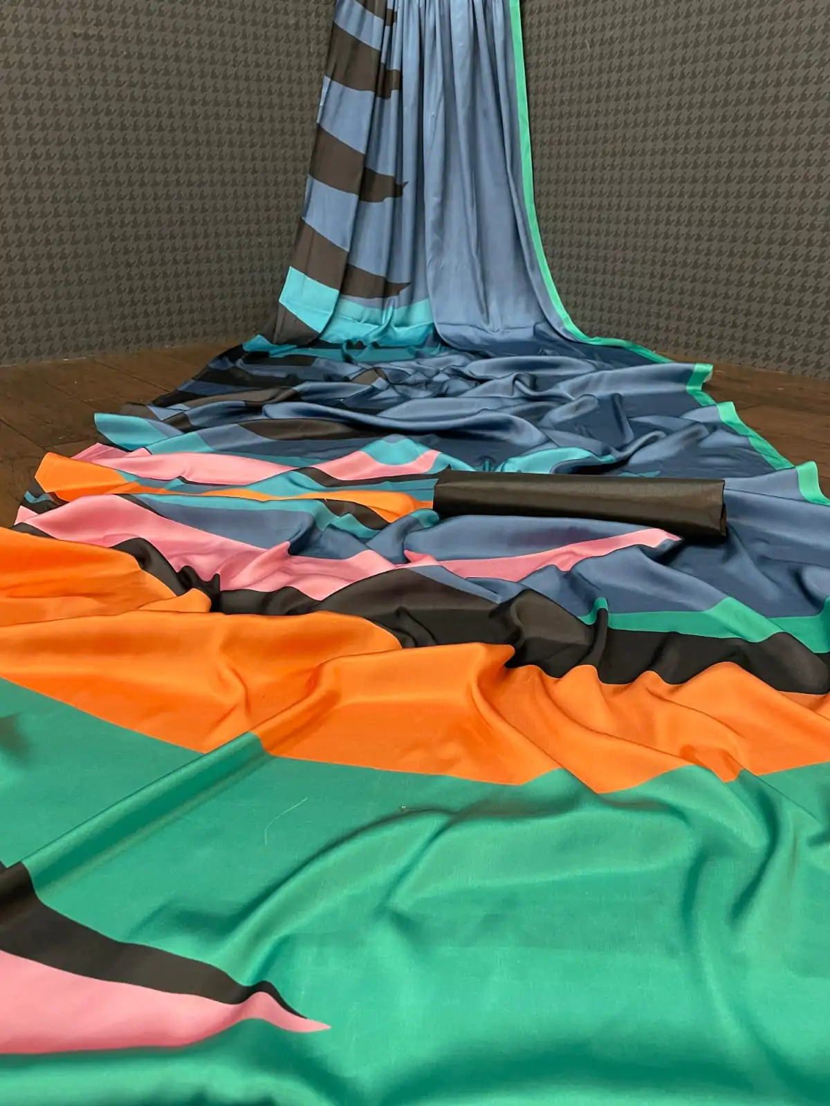 Veechis RUHI Blue Color Heavy Devsena Soft Silk Beautiful Digital Printed Saree Casual, Party Festive, Events. Expected Delivery 4-6 Working Days @1499 | Sarees, Bollywood Sarees, Creative Sarees, Designer Sarees, Embroidered Sarees, Modern Digital sarees, Party Wear Sarees
