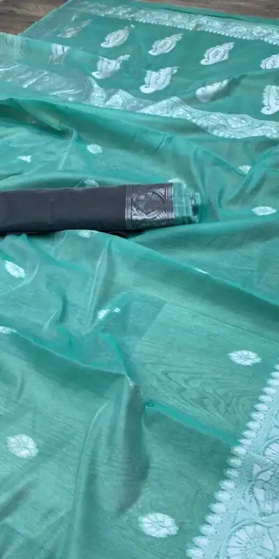 DDF 301 Blue Color Soft Lichi Silk Ordinary Design Rich Pallu Saree Casual, Party Wear, Events, Festivals Etc. Expected Delivery 4-6 Working Days 1449/- | Sarees, Bollywood Sarees, Creative Sarees, Designer Sarees, Embroidered Sarees, Ethnic Saree, Modern Digital sarees, Party Wear Sarees