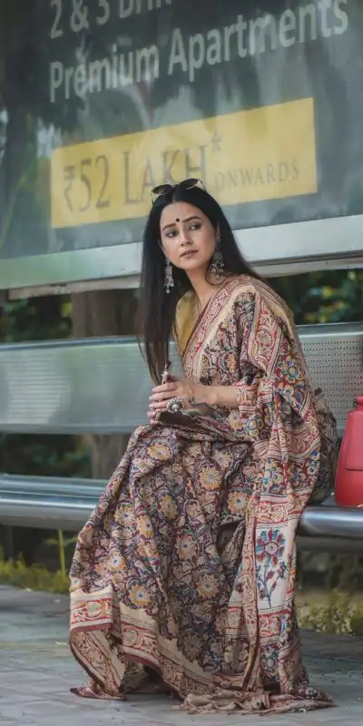 NT 560 Cream Color Plain Linen Digital Printed All Over Saree Events Casual Wedding Festive . Expected Delivery 4-6 Working Days @1449/- | Sarees, Bollywood Sarees, Creative Sarees, Designer Sarees, Embroidered Sarees, Ethnic Saree, Modern Digital sarees, Party Wear Sarees
