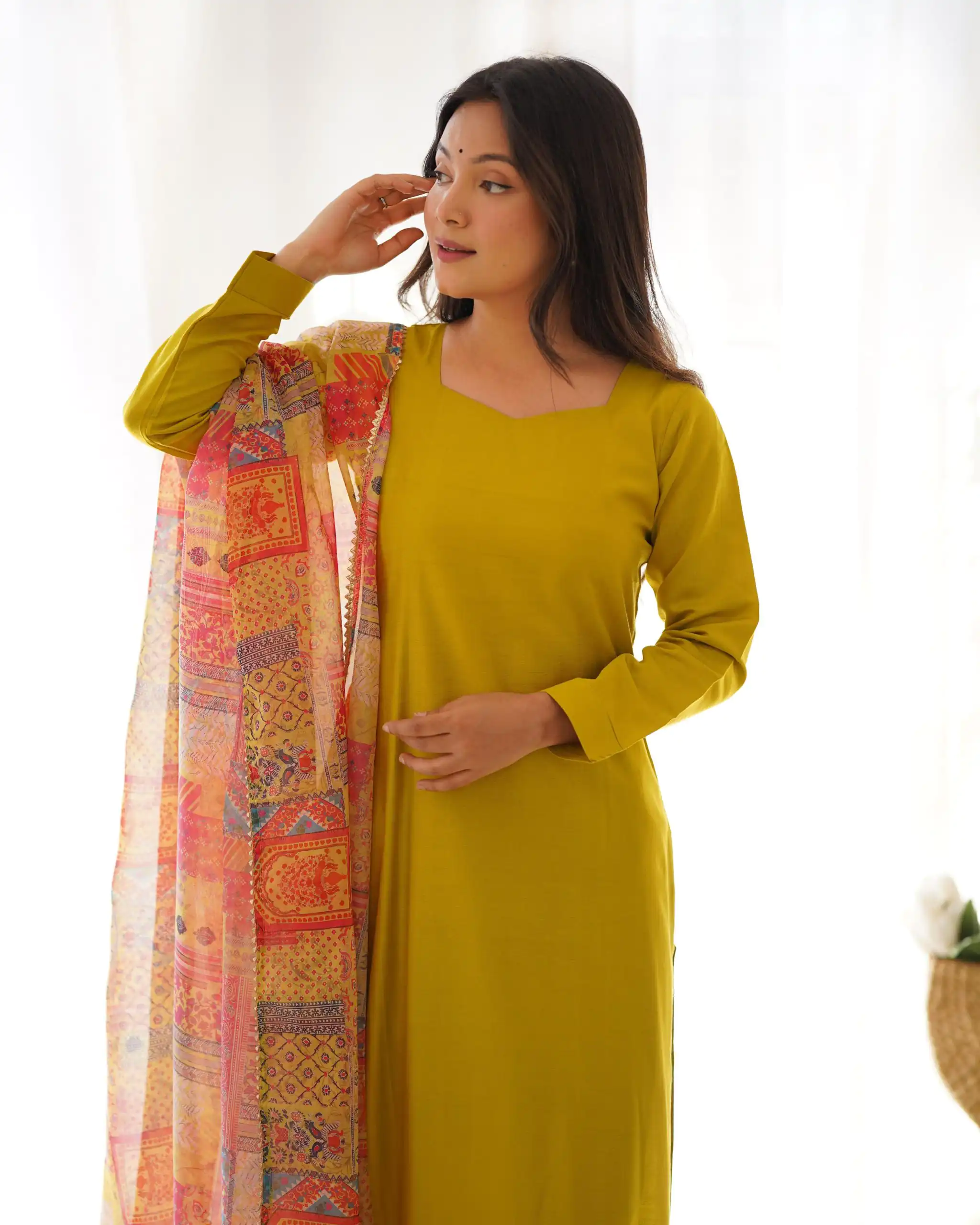 KB 269 Dark Mustard color Pure Pure Viscose Fabric Straight Fit Kurta Casual, Wedding, Party, Festive, Events Etc. Expected Delivery  4-6 Working Days @1629/ | Kurti, Bollywood Kurti, Creative Kurtis, Designer Kurti, Party Wear Kurti, Selfie Kurti