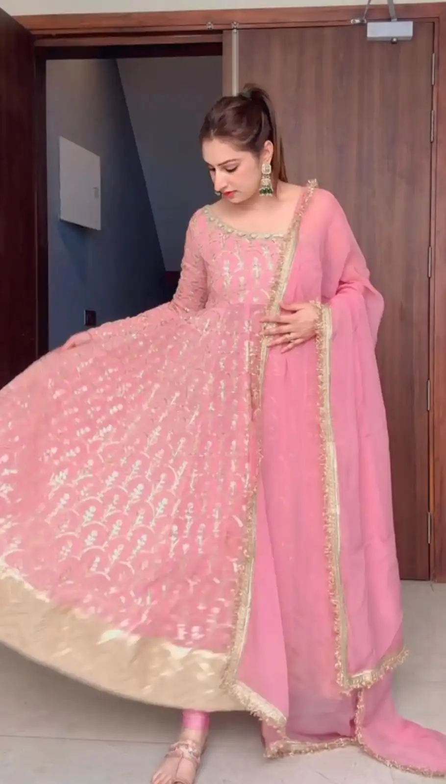 RTC 5701Pink Color Foix Georgette Thread With Sequence Salwar Suit Wedding, Party, Festive, Events Etc. Expected Delivery 4-6 Working Days @2349/- | Jump Suits, Salwar suit, Designer Suits, Casual Suits, Creative suits, Palazzo Suits, Party Wear Suits, Patiala Suits, Straight Suits