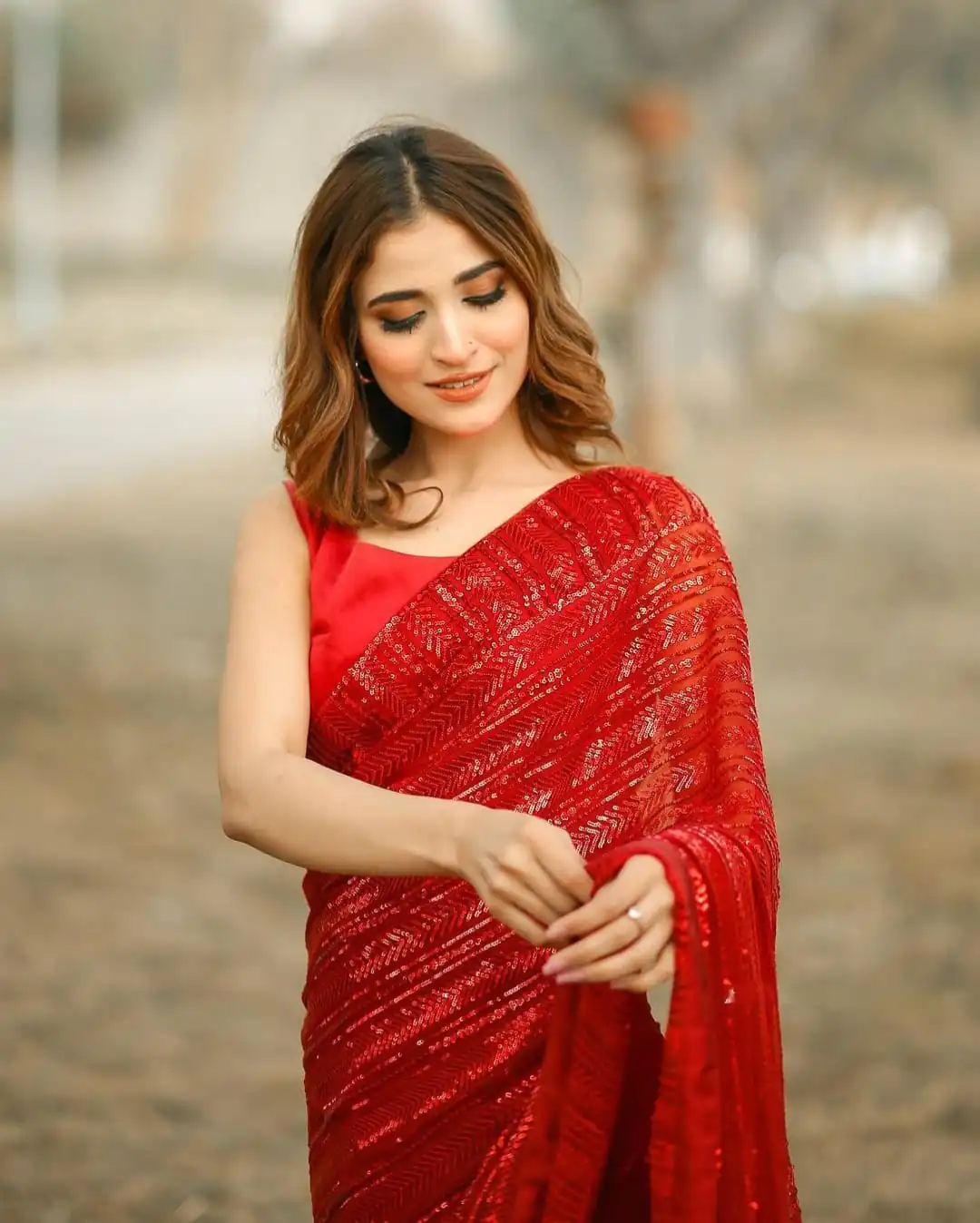 DF 3411A Red Color Georgette Sequins Embroidery Work Saree Casual, Party Wear, Wedding, Events Etc Delivery Expected.4-6 Working Days 1799/- | Sarees, Bollywood Sarees, Creative Sarees, Designer Sarees, Embroidered Sarees, Ethnic Saree, Modern Digital sarees, Party Wear Sarees