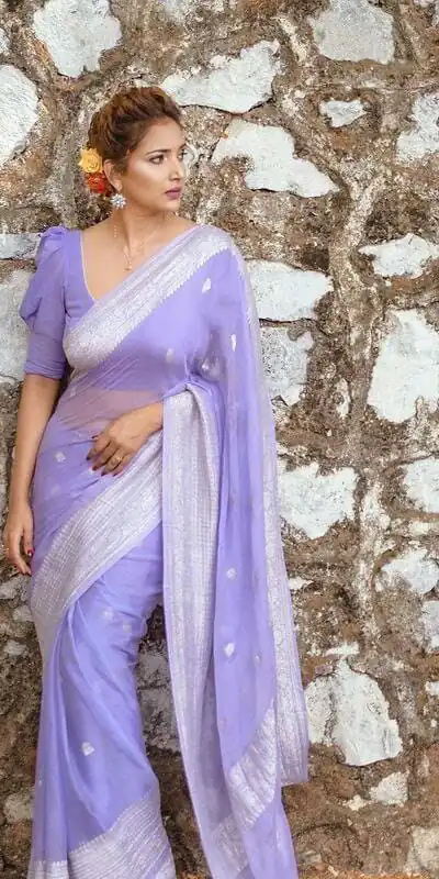 DDF 301 Violet Color Soft Lichi Silk Ordinary Design Rich Pallu Saree Casual, Party Wear, Events, Festivals Etc. Expected Delivery 4-6 Working Days 1449/- | Sarees, Bollywood Sarees, Creative Sarees, Designer Sarees, Embroidered Sarees, Ethnic Saree, Modern Digital sarees, Party Wear Sarees