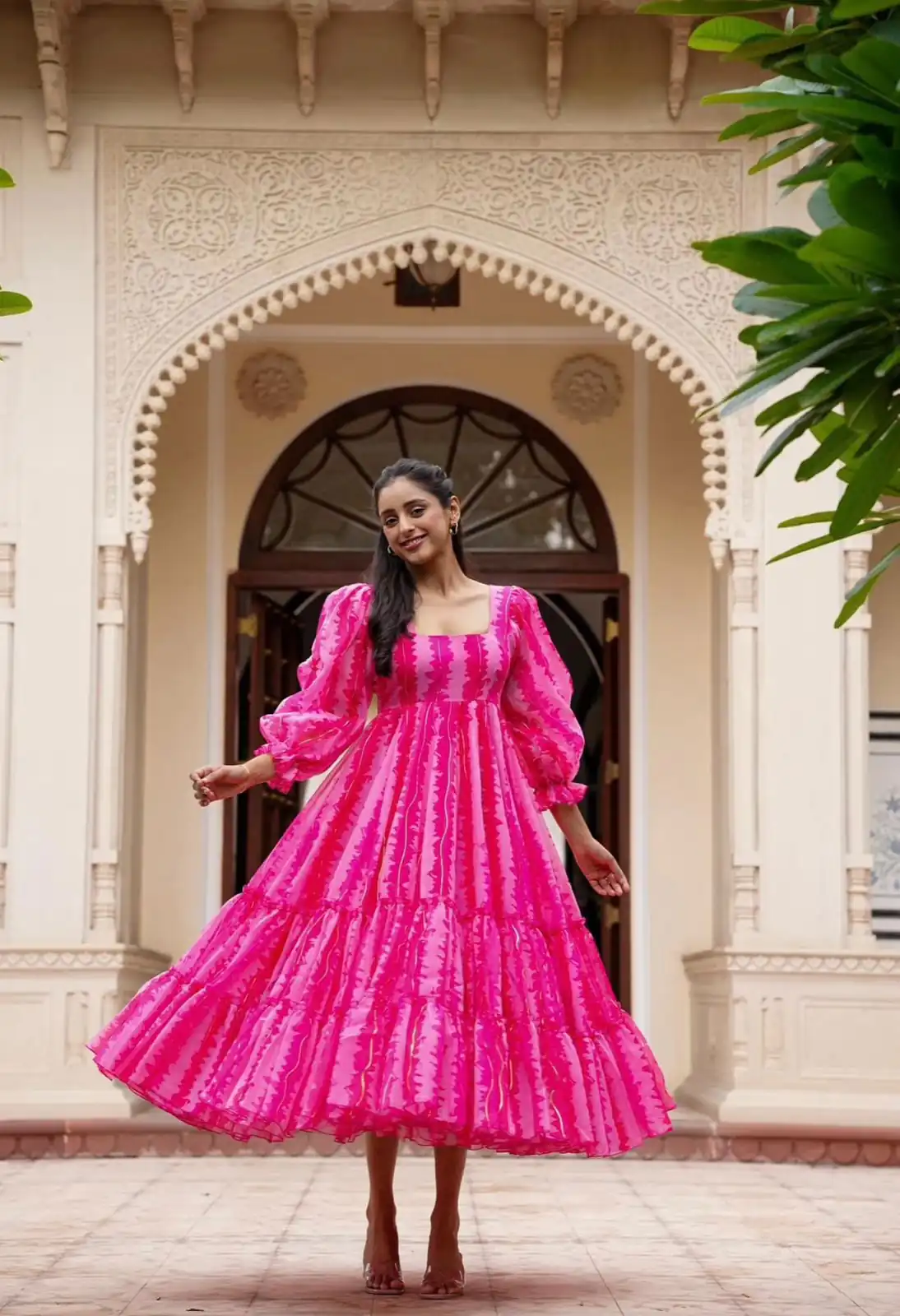 SRK 5048 Pink Color Heavy Faux Georgette Digital Print Salwar Suit Wedding, Party, Festive, Events Expected Delivery 4-6 Working Days @ 1549/- | Jump Suits, Salwar suit, Designer Suits, Casual Suits, Creative suits, Palazzo Suits, Party Wear Suits, Patiala Suits, Straight Suits