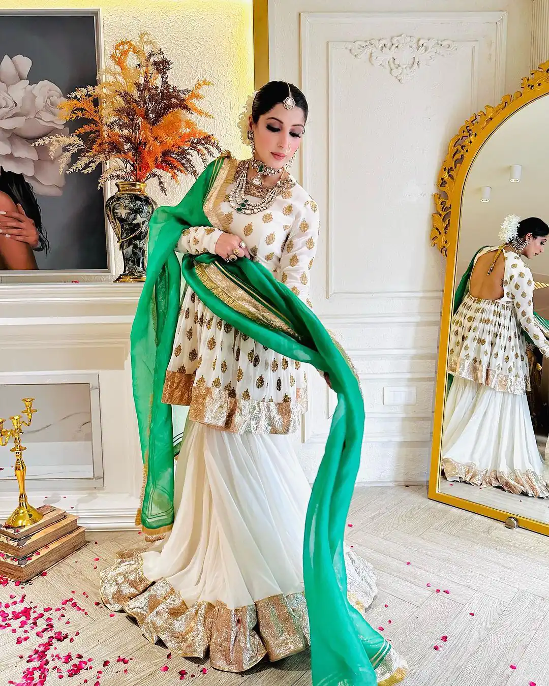 NSR 810 White Color Faux Georgette Embroidery Salwar Suit Casual, Party Festive, Events Etc. Expected Delivery 4-6 Working Days @2299/ | Jump Suits, Salwar suit, Designer Suits, Casual Suits, Creative suits, Palazzo Suits, Party Wear Suits, Patiala Suits, Straight Suits