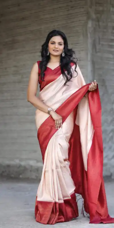 GK Kubera Cream Color Soft Silk Beautiful Rich Pallu All Over Saree Events Casual Wedding Festive . Expected Delivery 4-6 Working Days @1999/- | Sarees, Bollywood Sarees, Creative Sarees, Designer Sarees, Embroidered Sarees, Ethnic Saree, Modern Digital sarees, Party Wear Sarees