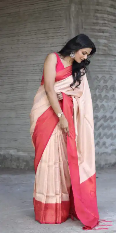 GK Kubera Cream Pink Soft Silk Beautiful Rich Pallu All Over Saree Events Casual Wedding Festive . Expected Delivery 4-6 Working Days @1999/- | Sarees, Bollywood Sarees, Creative Sarees, Designer Sarees, Embroidered Sarees, Ethnic Saree, Modern Digital sarees, Party Wear Sarees