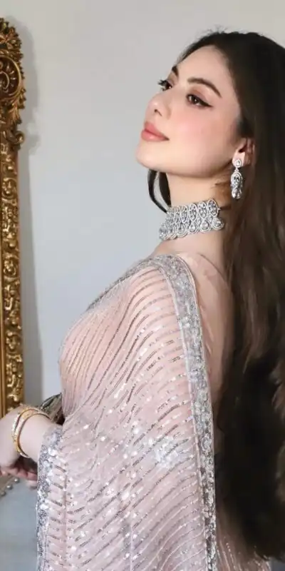 JR 590 Peach Color Georgette Embroidery Sequence work Sequence lace Casual, Wedding, Festive, Events . Expected Delivery  4-6 Working Days @1699/- | Sarees, Bollywood Sarees, Creative Sarees, Designer Sarees, Embroidered Sarees, Ethnic Saree, Modern Digital sarees, Party Wear Sarees