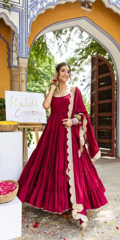 SSR 428 Red Color Heavy Georgette Attached Pad Salwar Suit Wedding, Party, Festive, Events Expected Delivery 4-6 Working Days @ 1849/- Only | Salwar suit, Designer Suits, Casual Suits, Creative suits, Party Wear Suits, Straight Suits