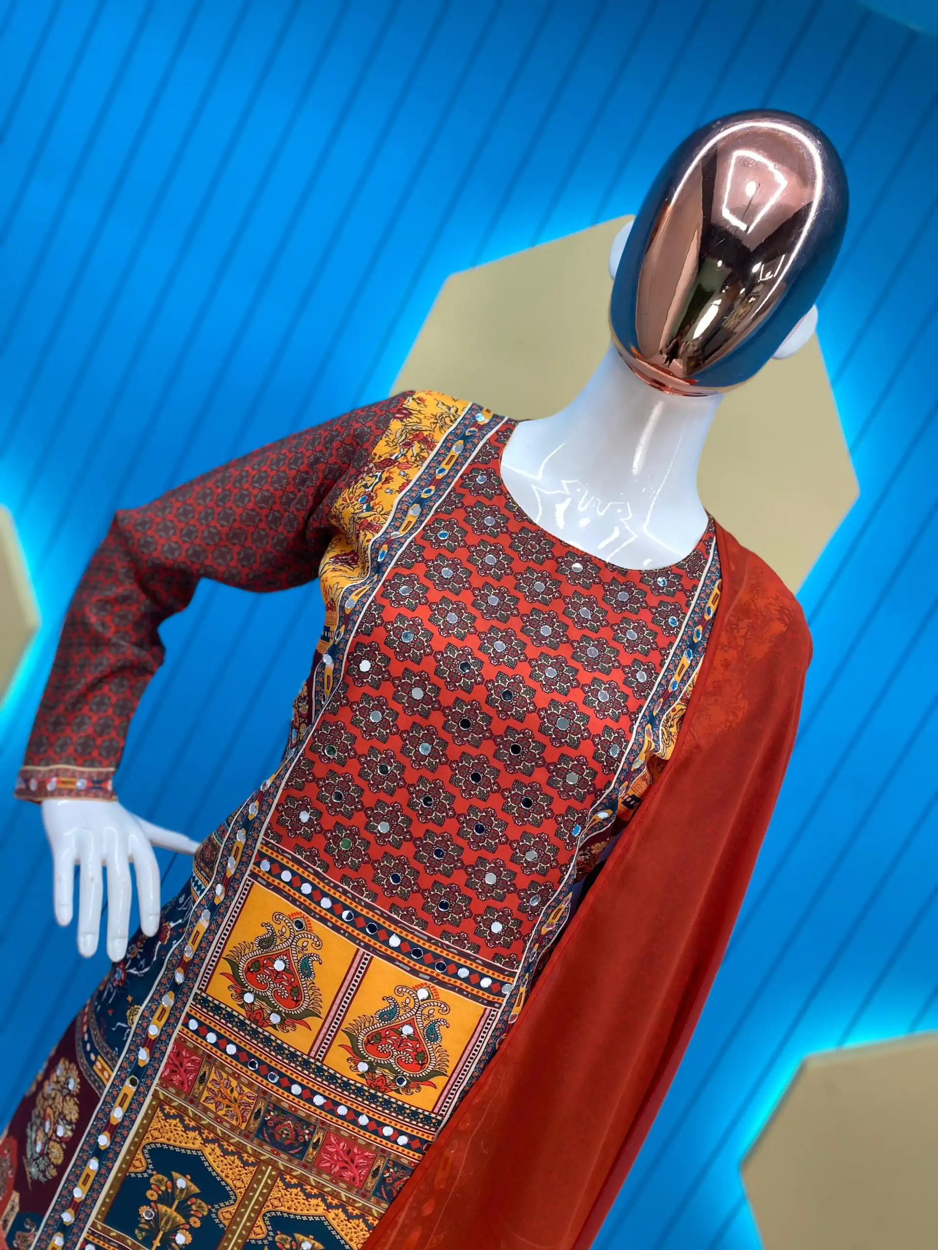  LG 1848 Red Color Maslin Printed And Real Mirror Salwar Suit Casual, Wedding, Festive, Events Expected Delivery 4-6 Working Days @1949/- | Salwar suit, Designer Suits, Casual Suits, Creative suits, Palazzo Suits, Party Wear Suits, Patiala Suits, Straight Suits
