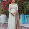 AD157 White & Beige Color Chinon Silk Embroidery Sequence Salwar Suit Wedding, Party, Festive, Events Expected Delivery 4-6 Working Days @ 2099/- | Salwar suit, Designer Suits, Casual Suits, Creative suits, Palazzo Suits, Party Wear Suits, Patiala Suits, Straight Suits