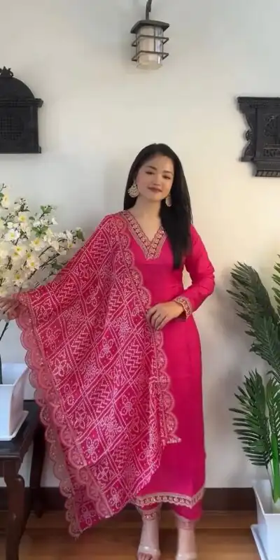 VLM 172 Pink color Georgette Embroidery Full Sleeves Salwar Suit Casual, Wedding, Party, Festive, Events . Expected Delivery  4-6 Working Days @1999/- | Jump Suits, Salwar suit, Designer Suits, Casual Suits, Creative suits, Palazzo Suits, Party Wear Suits, Patiala Suits, Straight Suits