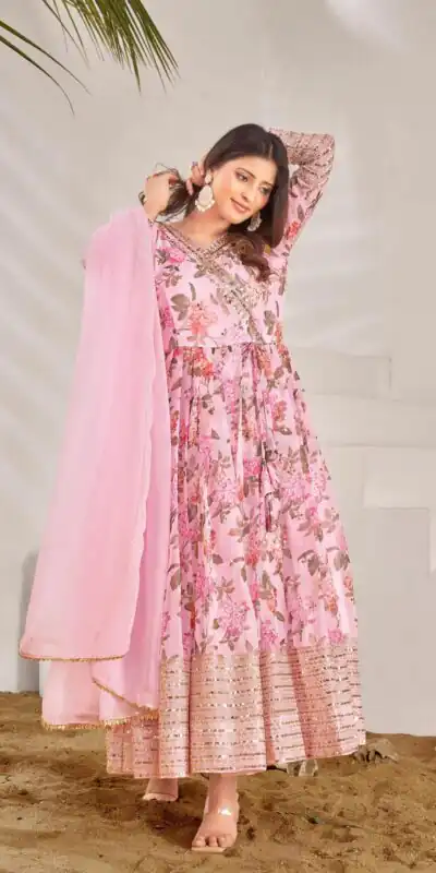 NSR 751 Pink Color Georgette Embroidery Sequence Sharara Suit Casual, Wedding, Party, Festive, Events Etc. Expected Delivery 4-6 Working Days @2099/- | Jump Suits, Salwar suit, Designer Suits, Casual Suits, Creative suits, Palazzo Suits, Party Wear Suits, Patiala Suits, Straight Suits