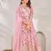 NSR 751 Pink Color Georgette Embroidery Sequence Sharara Suit Casual, Wedding, Party, Festive, Events Etc. Expected Delivery 4-6 Working Days @2099/- | Jump Suits, Salwar suit, Designer Suits, Casual Suits, Creative suits, Palazzo Suits, Party Wear Suits, Patiala Suits, Straight Suits