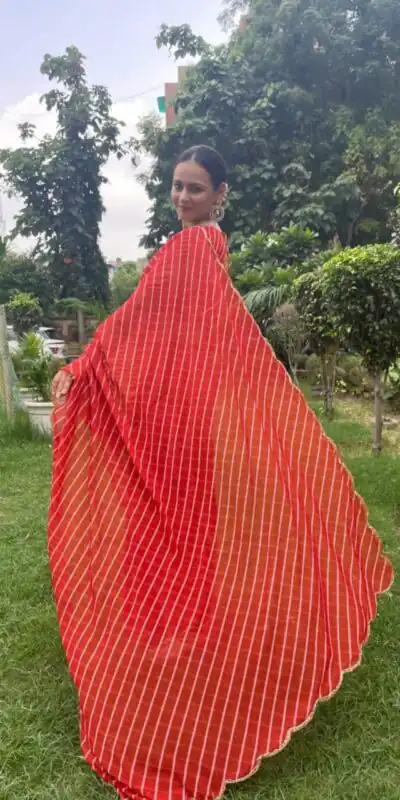 SF 257 Red Color Soft Georgette Digital Leheriya Printed Saree Casual Wedding ,Festive ,Events Etc. Expected Delivery 4-6 Working Days @1899/- | Sarees, Bollywood Sarees, Creative Sarees, Designer Sarees, Embroidered Sarees, Ethnic Saree, Modern Digital sarees, Party Wear Sarees