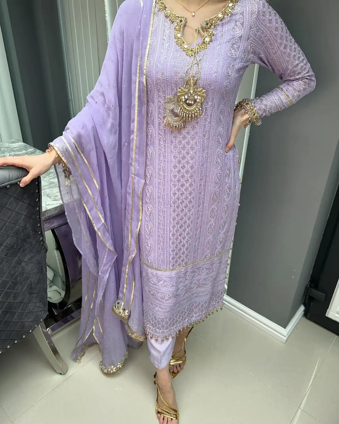 AD156 Violet Color Chinon Silk Embroidery Sequence Salwar Suit Wedding, Party, Festive, Events Expected Delivery 4-6 Working Days @ 2199/- | Salwar suit, Designer Suits, Casual Suits, Creative suits, Palazzo Suits, Party Wear Suits, Patiala Suits, Straight Suits