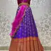 SC Mohini Blue Color Kanjivaram Silk Zari Design Half Saree , Party Wear, Events, Festivals Expected Delivery 4-6 Working Days 1749/- | Lehenga, Bollywood Lehenga, Creative Lehenga, Designer Lehenga, Embroidered Lehenga, Party Wear Lehenga