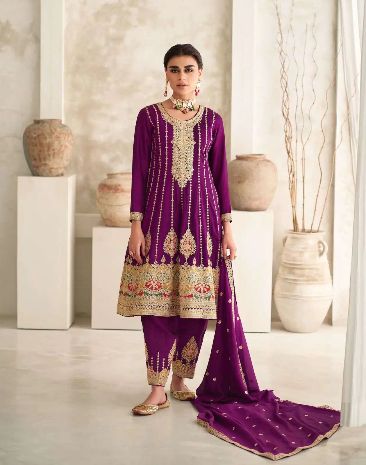   DS 9777 Purple Color Premium Silk Embroidery Work Sharara Suit Wedding, Party, Festive, Events Etc. Expected Delivery 4-6 Working Days @2799 | Salwar suit, Designer Suits, Casual Suits, Creative suits, Palazzo Suits, Party Wear Suits, Straight Suits