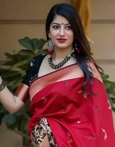 ES 8160 Red Color Soft Lichi Silk Butti Work Saree Casual, Wedding, Party, Festive, Events Etc. Expected Delivery 4-6 Working Days @1499/- | Sarees, Bollywood Sarees, Creative Sarees, Designer Sarees, Embroidered Sarees, Ethnic Saree, Modern Digital sarees, Party Wear Sarees
