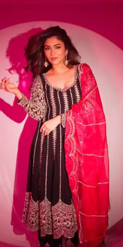 SSR 461 Black Color Chinon Silk Embroidery Sequence Salwar Suit Wedding, Party, Festive, Events Expected Delivery 4-6 Working Days @ 2249/- Only | Salwar suit, Designer Suits, Casual Suits, Creative suits, Party Wear Suits, Straight Suits
