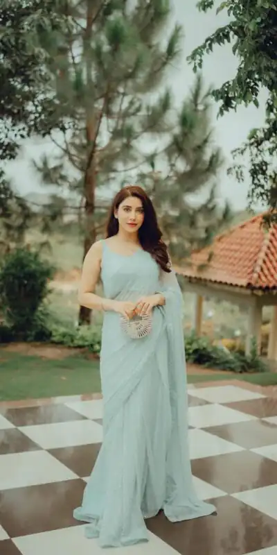 JR 616 Light Blue Color Georgette Sirvoski Support Lace Saree Casual, Wedding, Festive, Events Expected Delivery  4-6 Working Days @1699/- | Sarees, Bollywood Sarees, Creative Sarees, Designer Sarees, Embroidered Sarees, Ethnic Saree, Modern Digital sarees, Party Wear Sarees