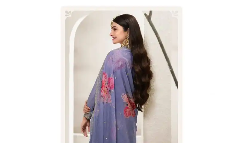 DS 67833 Violet color Viscose Chinon Embroidered Sequence Salwar Suit Casual, Wedding, Party, Festive, Events . Expected Delivery  4-6 Working Days @2849/- | Salwar suit, Designer Suits, Casual Suits, Creative suits, Palazzo Suits, Party Wear Suits, Patiala Suits, Straight Suits