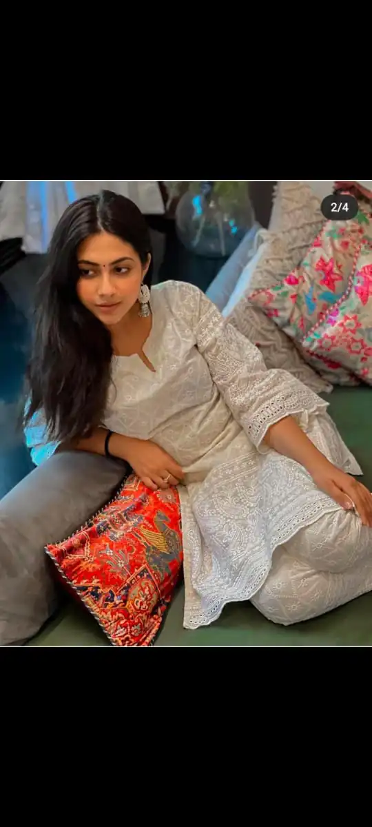 MF 314 White Color Heavy Cotton Chicken Embroidery Work Kurti Wedding, Party, Festive, Events Etc.   Expected Delivery 4-6 Working Days @1499/- | Kurti, Bollywood Kurti, Creative Kurtis, Designer Kurti, Party Wear Kurti, Selfie Kurti