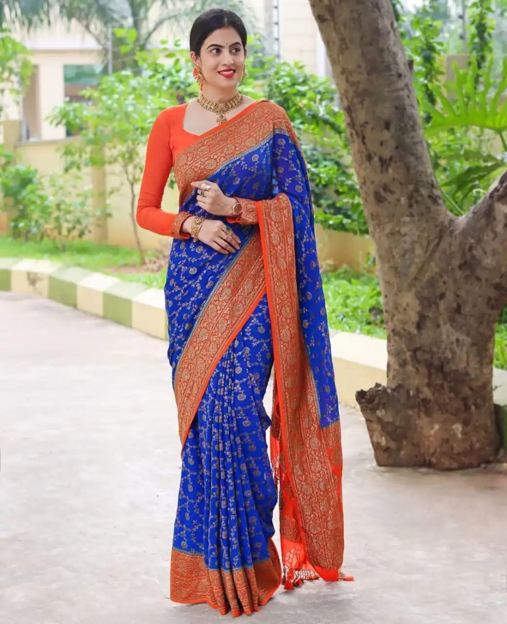 ES 8153 Blue Color Soft Lichi Silk Beautiful Design Work Saree Casual, Wedding, Party, Festive, Events Etc. Expected Delivery 4-6 Working Days @1499/- | Sarees, Bollywood Sarees, Creative Sarees, Designer Sarees, Embroidered Sarees, Ethnic Saree, Modern Digital sarees, Party Wear Sarees
