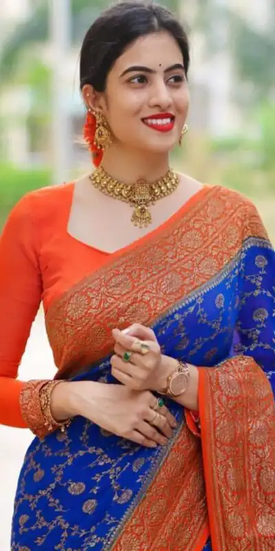 ES 8153 Blue Color Soft Lichi Silk Beautiful Design Work Saree Casual, Wedding, Party, Festive, Events Etc. Expected Delivery 4-6 Working Days @1499/- | Sarees, Bollywood Sarees, Creative Sarees, Designer Sarees, Embroidered Sarees, Ethnic Saree, Modern Digital sarees, Party Wear Sarees
