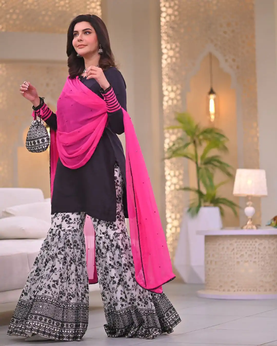  ZSR 3068 Black Color Georgette Embroidery Sequence Salwar Suit Casual, Wedding, Festive, Events Expected Delivery 4-6 Working Days @2099/- | Jump Suits, Salwar suit, Designer Suits, Casual Suits, Creative suits, Palazzo Suits, Party Wear Suits, Patiala Suits, Straight Suits