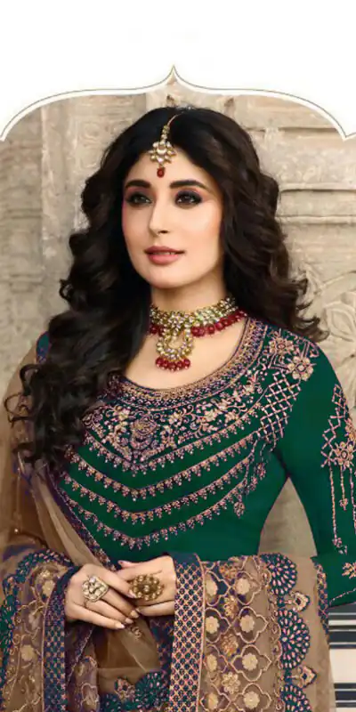 DS 22427 Green color Georgette Embroidered Sequence Salwar Suit Casual, Wedding, Party, Festive, Events . Expected Delivery  4-6 Working Days @2049/- | Salwar suit, Designer Suits, Casual Suits, Creative suits, Palazzo Suits, Party Wear Suits, Patiala Suits, Straight Suits