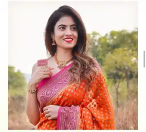 SC Orange butti Color Soft Silk Golden Zari Design Work Saree , Party Wear, Events, Festivals Expected Delivery 4-6 Working Days 1499/- | Sarees, Bollywood Sarees, Creative Sarees, Designer Sarees, Embroidered Sarees, Ethnic Saree, Modern Digital sarees, Party Wear Sarees