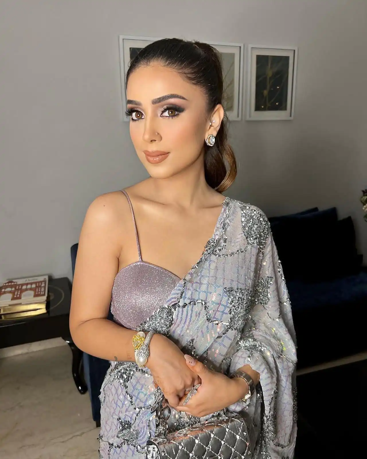 JR 569 Grey Color Georgette Dual Shade Sequence Lace Piping Saree Casual, Wedding, Festive, Events Expected Delivery  4-6 Working Days @1699/- | Sarees, Bollywood Sarees, Creative Sarees, Designer Sarees, Embroidered Sarees, Ethnic Saree, Modern Digital sarees, Party Wear Sarees