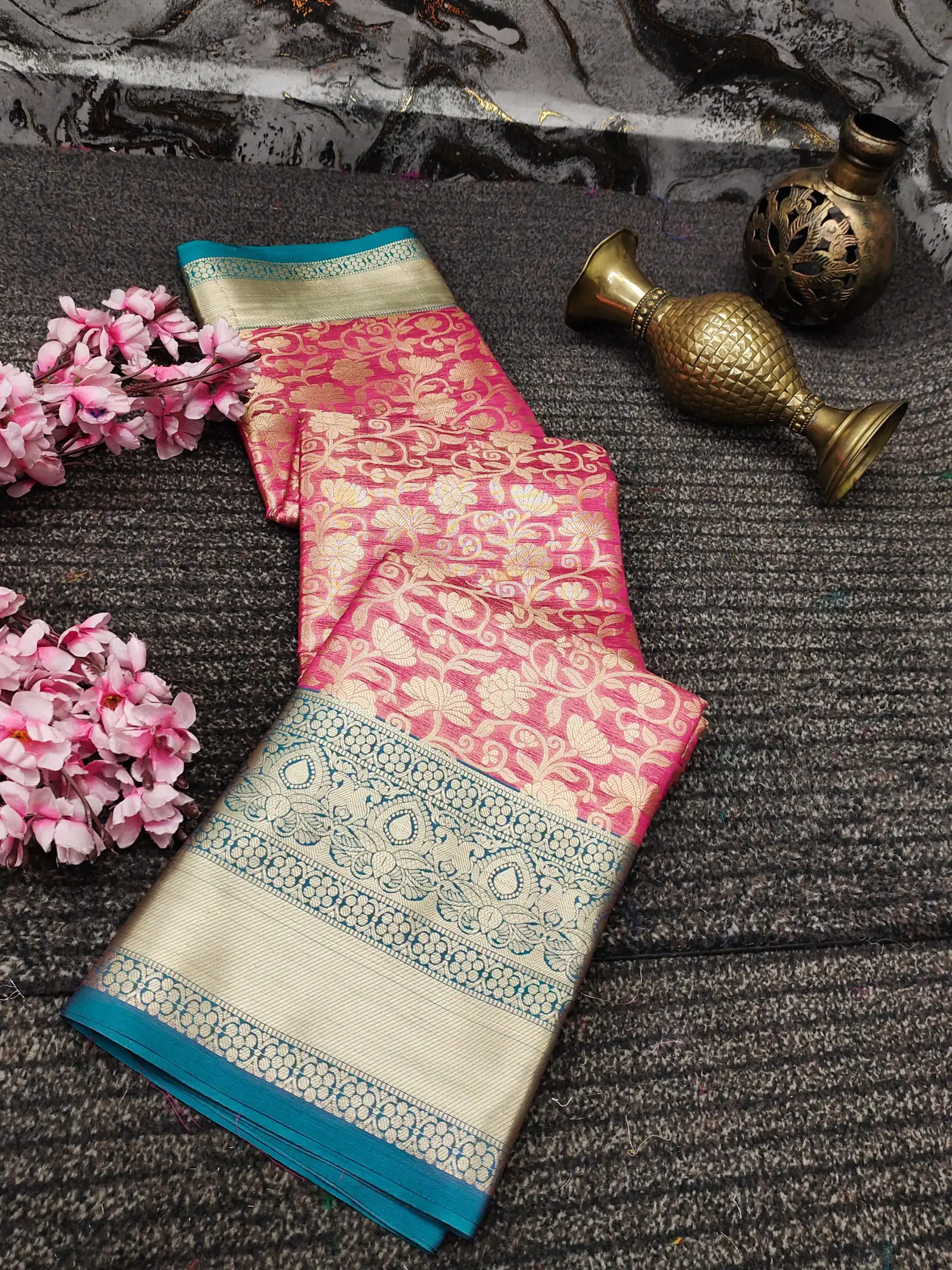 MB™️  3235 Pink Color Soft Organic Banarasi Silk Gold Zari Weaving Saree Casual, Party Wear, Festival, Events, .  Expected Delivery  4-6 Working Days @1749 | Sarees, Bollywood Sarees, Creative Sarees, Designer Sarees, Embroidered Sarees, Ethnic Saree, Modern Digital sarees, Party Wear Sarees
