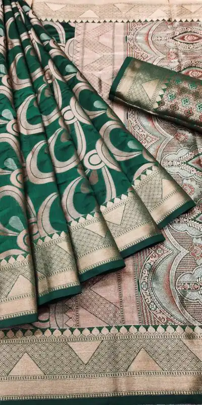 MB 3278 Green Color Soft Lichi Silk Beautiful Cooper Zari Saree Casual, Wedding, Party, Festival, Events, Etc. Expected Delivery 4-6 Working Days @1699/- | Sarees, Bollywood Sarees, Creative Sarees, Designer Sarees, Embroidered Sarees, Ethnic Saree, Modern Digital sarees, Party Wear Sarees