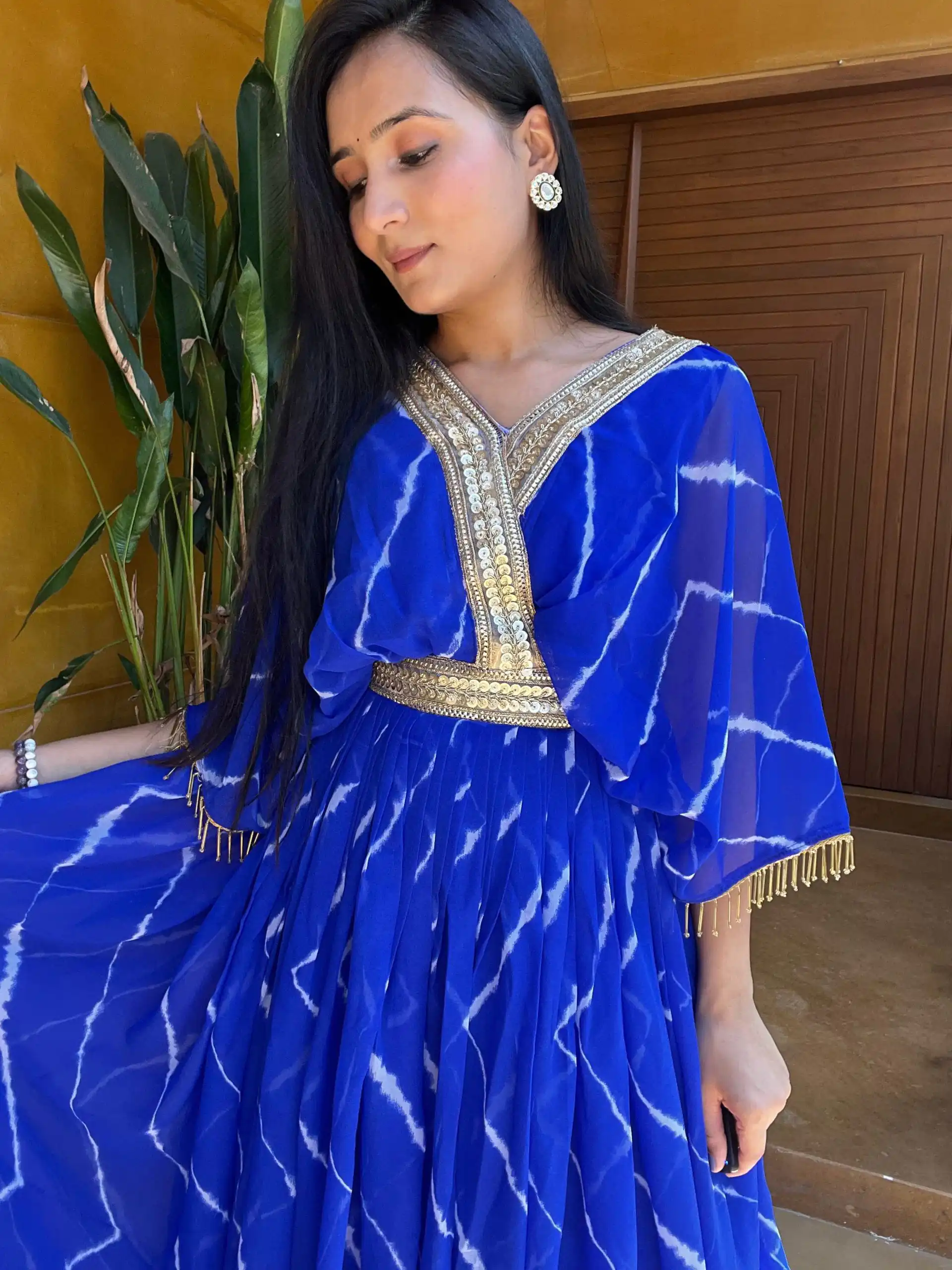   Ram 006 Royal Blue Color Fox Georgette Embroidery Lace Work Gown Casual, Wedding, Party, Festive, Events Etc. Expected Delivery 4-6 Working Days @1949/- | Gowns, Bollywood Gowns, Creative Gowns, Designer Gowns, Embroidered Gowns, Party Wear Gowns