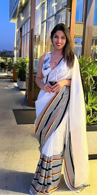 JM CLASS White Color Satin Silk Blouse Digital Print Saree, Party Wear, Events, Festivals Expected Delivery 4-6 Working Days 1549/- | Sarees, Bollywood Sarees, Creative Sarees, Designer Sarees, Embroidered Sarees, Ethnic Saree, Modern Digital sarees, Party Wear Sarees